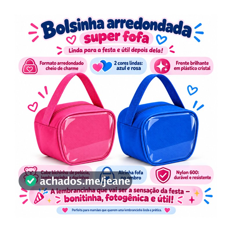 Bolsa para Lembrancinha | Sacolinha de festa | Bolsa Porta Doces | Sacolinha Surpresa | Bolsinha Menina/Menino