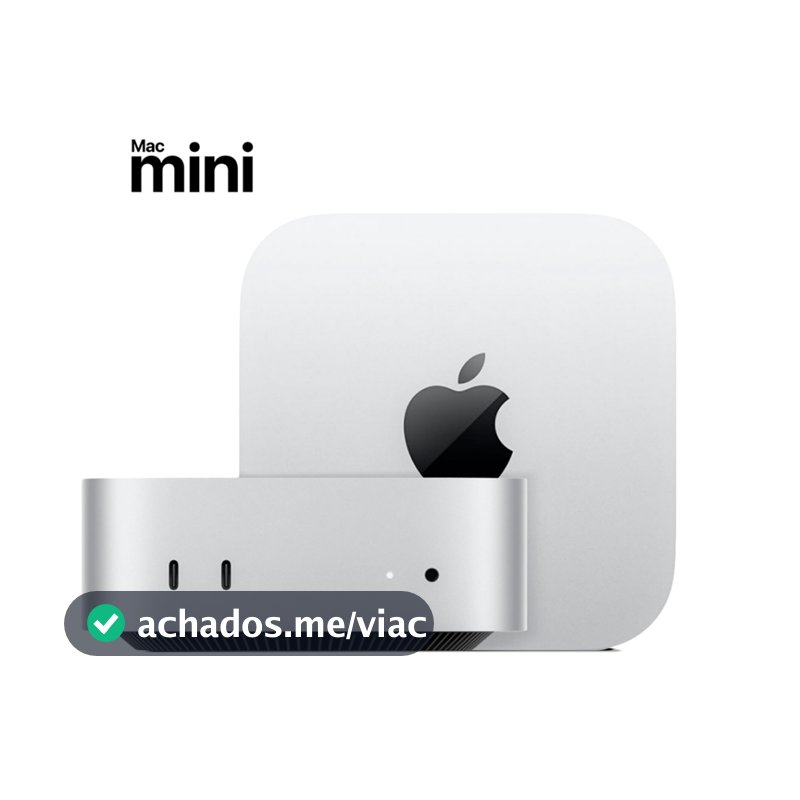Mac Mini M4 Apple 16GB 256GB SSD Novo Original Lacrado com Nota Fiscal