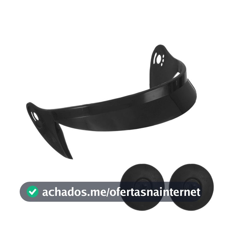 Pala Capacete Pro Tork Liberty 3 Preto + Parafuso da Viseira