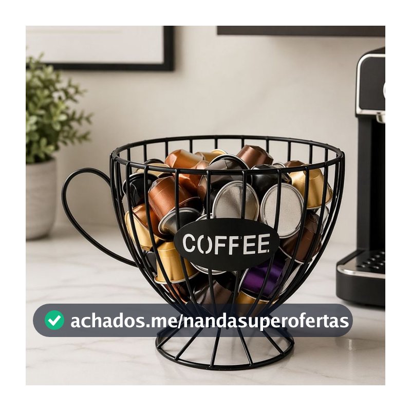 Porta Cápsula De Café Suporte Armazenamento Organizador Para Café