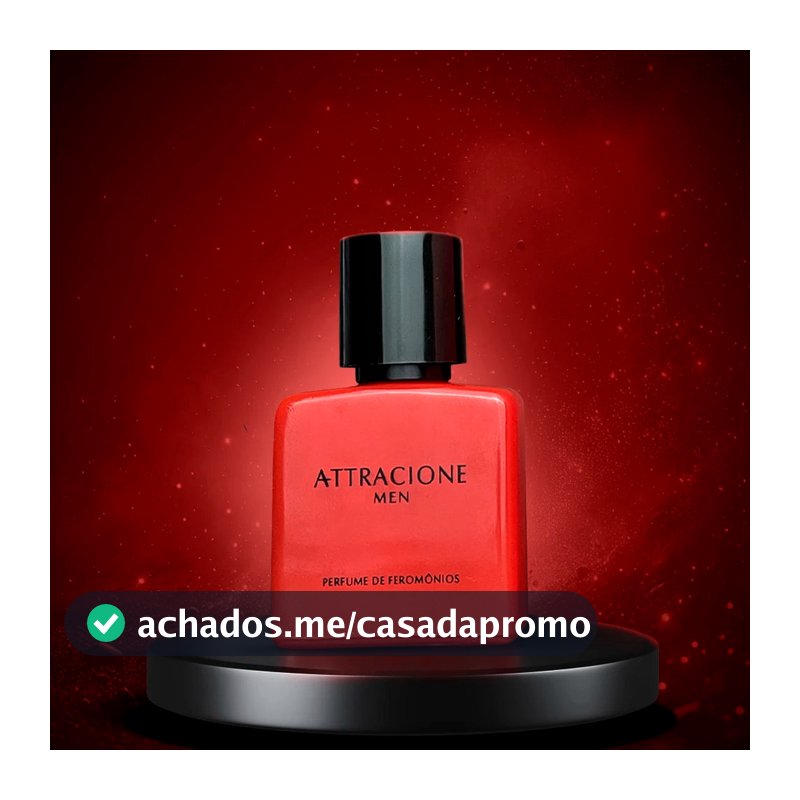 Attracione Men (Perfume Masculino com Feromônios Ativados)
