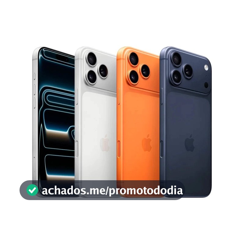 iPhone 17 Pro / 17 Pro Max 256GB • Novo Original NF Lacrado