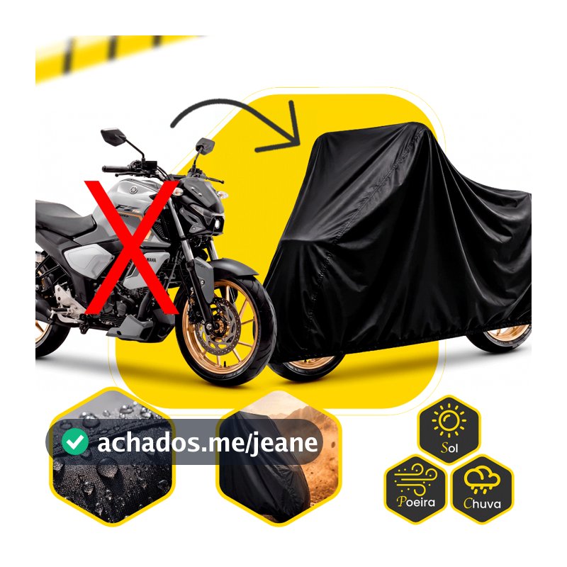 Capa De Moto Impermeável Scooter Elétrica Capa Para Moto Proteção Sol Chuva Poeira ENVIO IMEDIATO