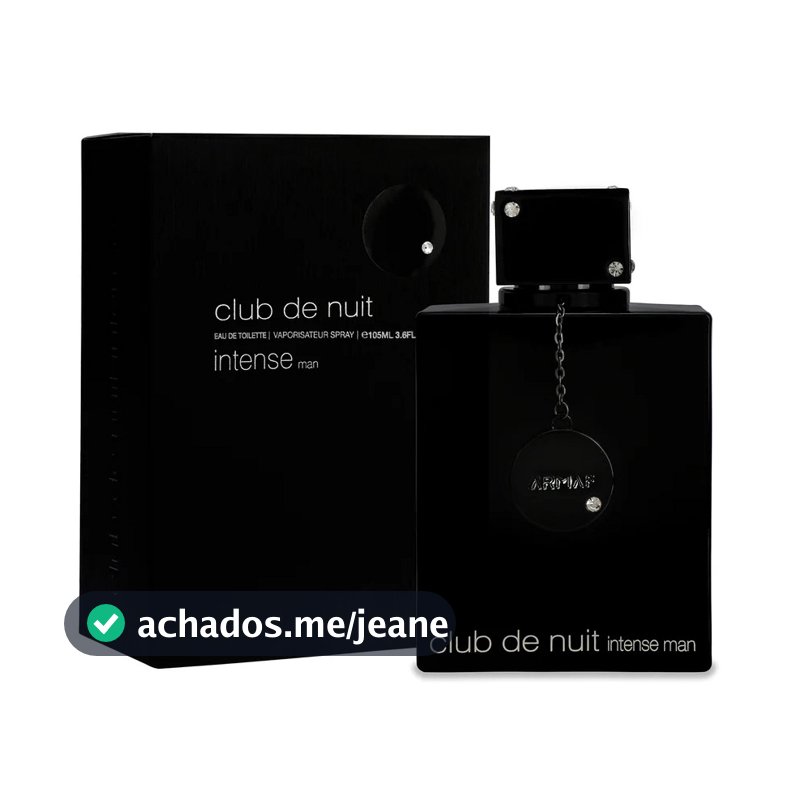 Perfume Árabe Armaf Club De Nuit Intense Eau De Toilette For Man 105ml | Original