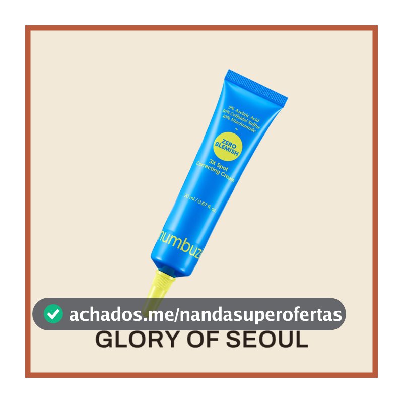 [NEW] numbuzin Zero Blemish 3X Spot Correcting Cream 20mL