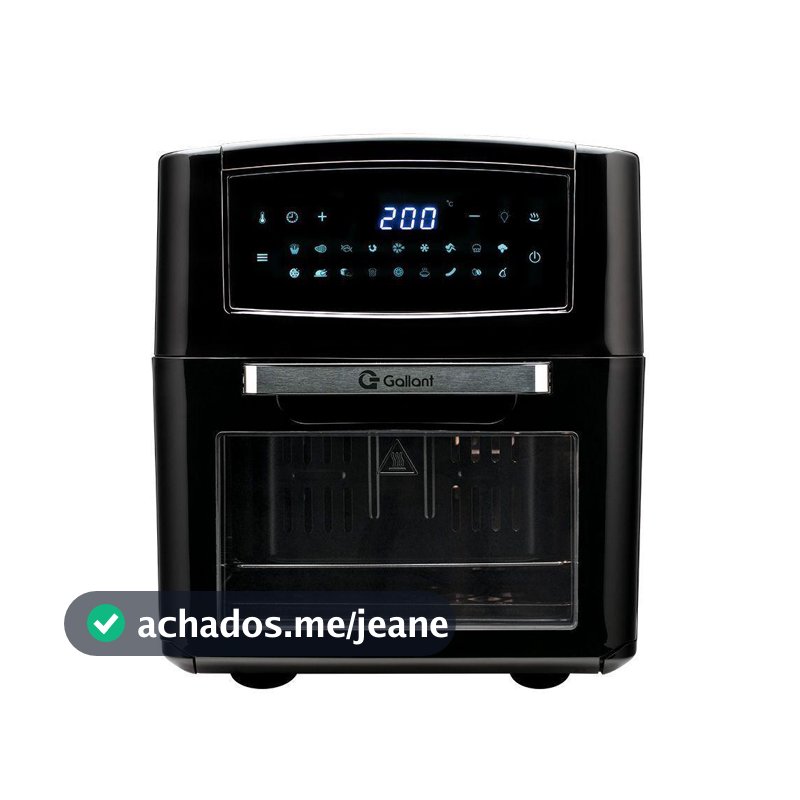 Fritadeira Elétrica Air Fryer Oven 12L Gallant GFE12 Super Family 220V