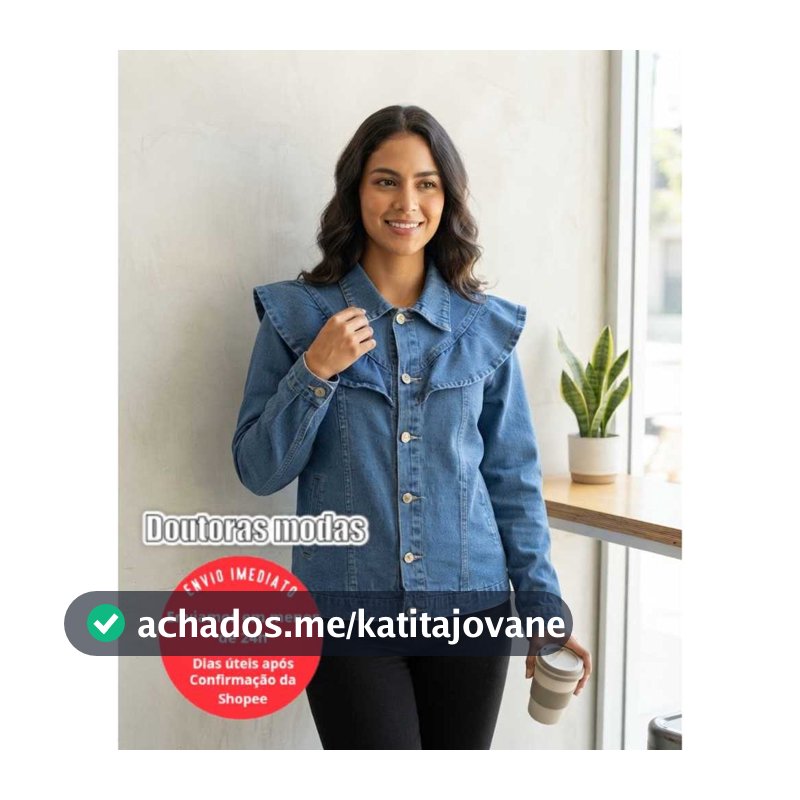 Doutoras modas Jaqueta Jeans feminina 6270