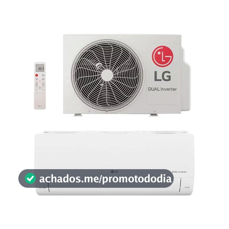 Ar Condicionado LG 9000 BTU S3NQ09AA31F Dual Inverter Frio