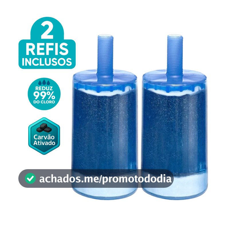 Kit 2 Unidades - Vela Refil Para Filtro de Torneira Universal Ativi Filtro