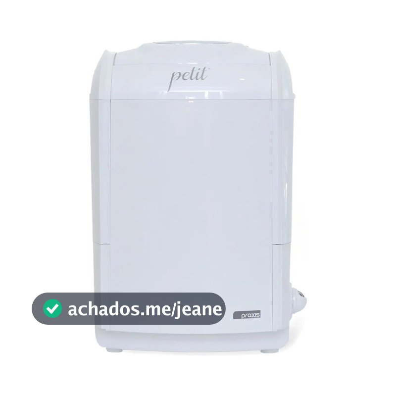 Mini Lavadora Praxis 1,2 kg Petit Branca