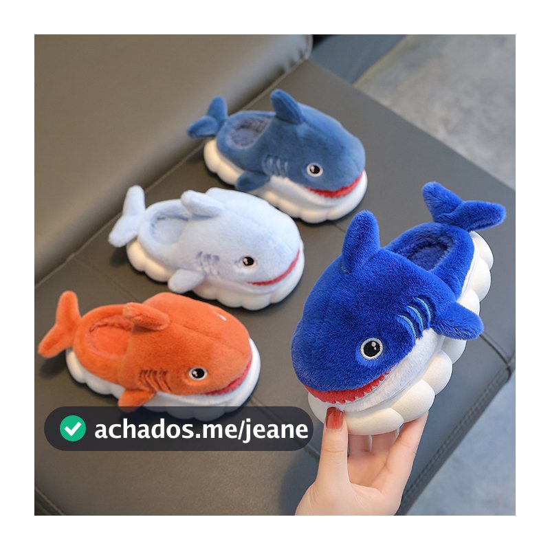 Tênis infantil Pantufa De Desenho Animado infantil De Inverno Quente Meninos Meninas Antiderrapante Confortável leve