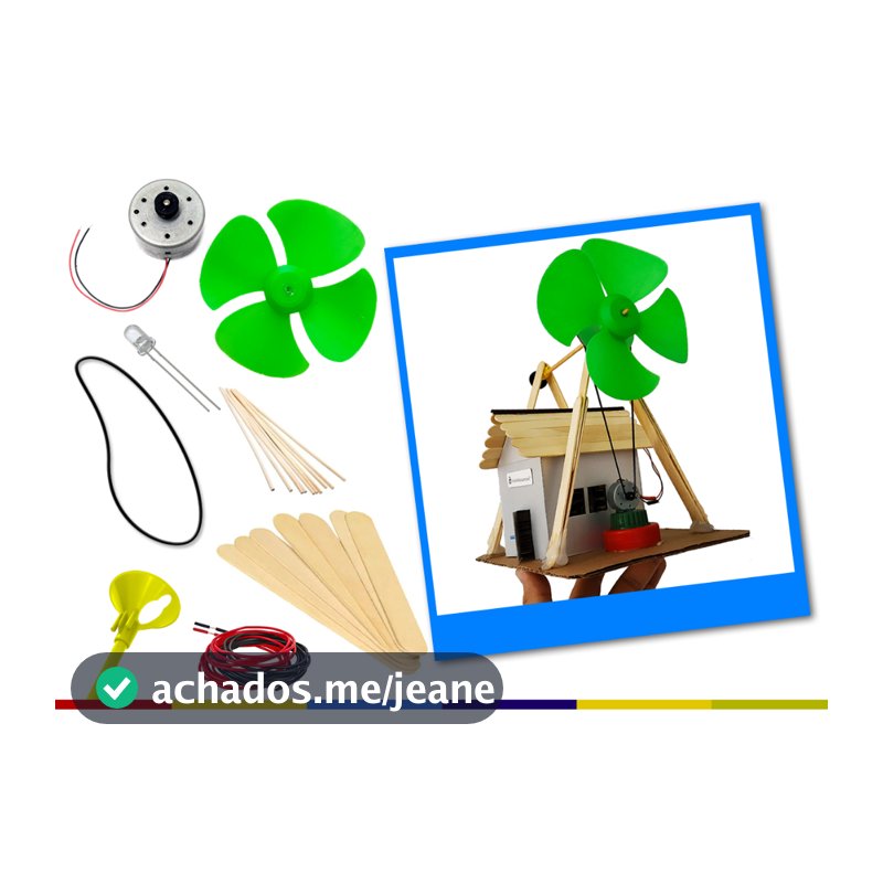 Casa Sustentável - Kit Educação Maker | Experimento de ciências e sustentabilidade