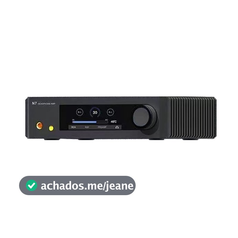 Pré-Amplificador De Fone De Ouvido Totalmente Discreto AUNE N7 Class ‐ A , Twin JFET , Volume R2R , Viés De 2 Níveis , G