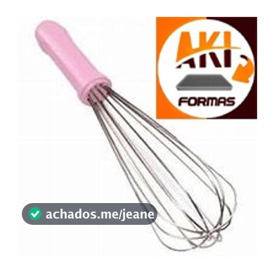 BATEDOR DE FUE TIPO PERA 30 CM ROSA COM NOTA FISCAL