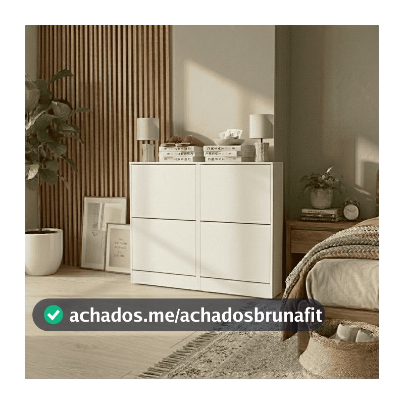 Sapateira Moderna Basculante 1 ou 2 Portas Armário Organizador de Calçados Compacto