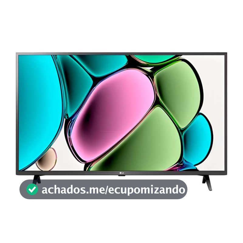 Smart TV LG 43" 43LR671C0SA ThinQ AI Amazon Alexa Apple Airplay 2 HDR 10 Otimizador de Games AI Sound