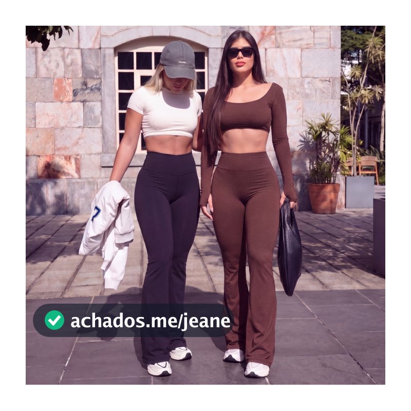 Calça Flare Legging Fitness Feminina Boca de Sino Bailarina Zero Transparência Cós Alto