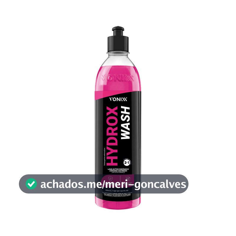 Hydrox Wash 500ml Lava Autos com Proteçao Selante