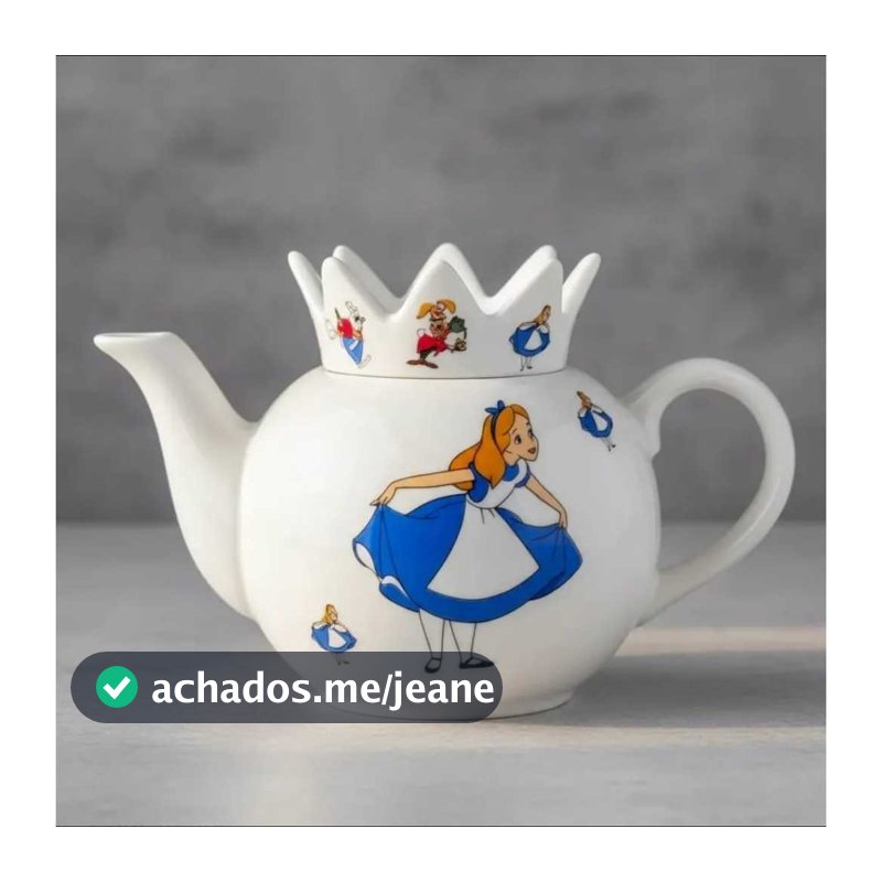 Bule Chaleira Personagens Alice No País Das Maravilhas Com Tampa