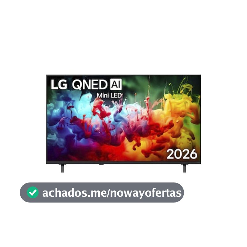 Smart TV 50 Polegadas QNED Mini LED AI 4K QNED70 webOS 2026 LG