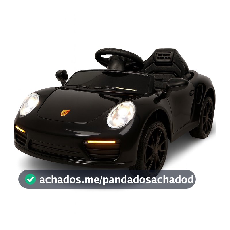 Quadriciclo Elétrico Carro Compact Infantil com Controle Remoto Carrinho de Passeio com Farol