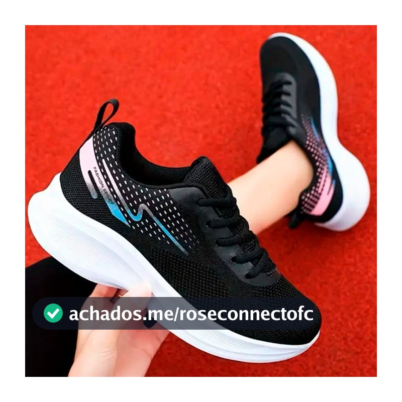 Tênis Feminino Lançamento Academia Treino Corrida Trabalho Dia a Dia - 34 ao 39