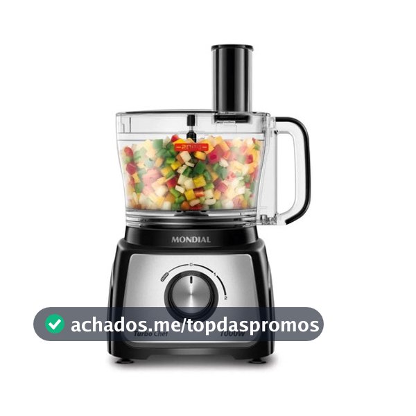 Multiprocessador 5 em 1 Mondial TurboChef 1000W 127V