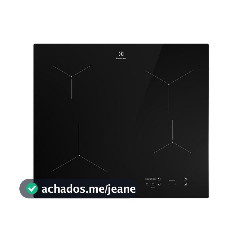 Cooktop 4 Bocas de Indução Electrolux Efficient com Powerboost (IE6LP)
