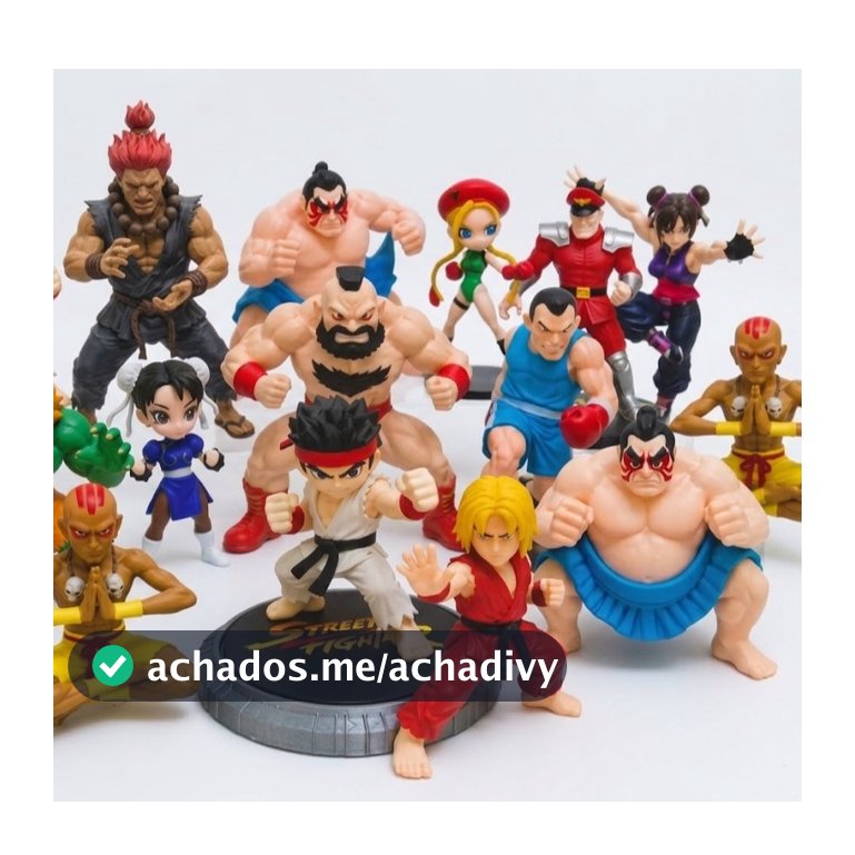 Coleção Street Fighter Completa Decoração Gamer Geek Impressão 3D