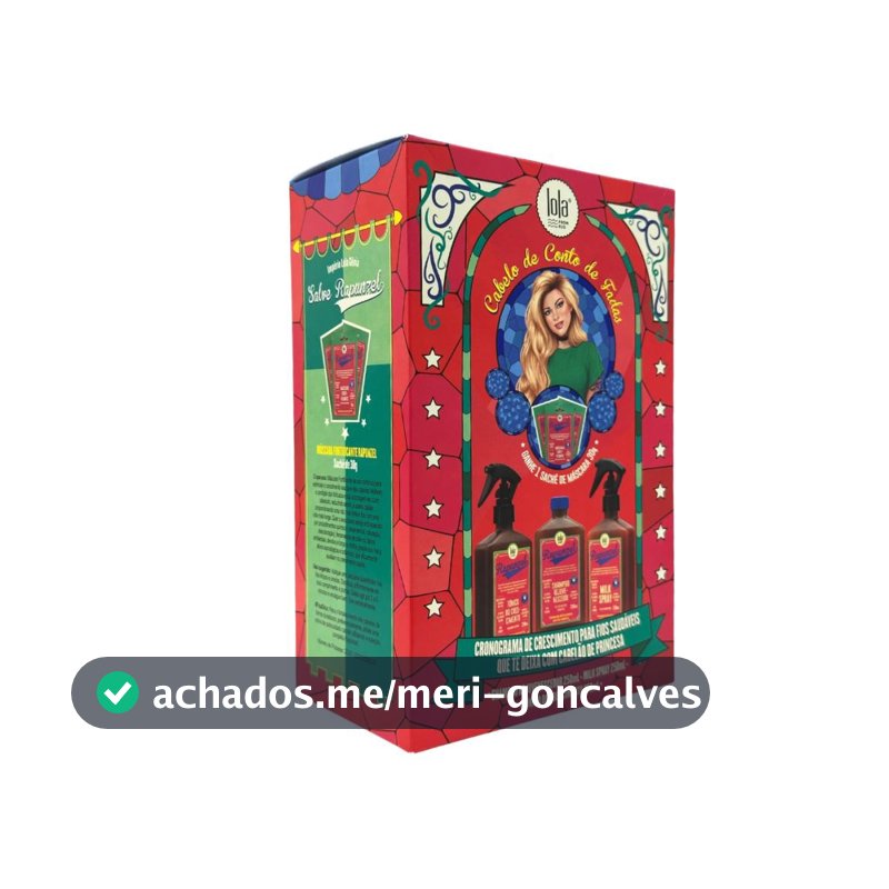 Kit Rapunzel Box Lola Cosmetics