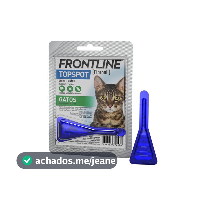 Frontline Top Spot para Gatos - 1 Unidade