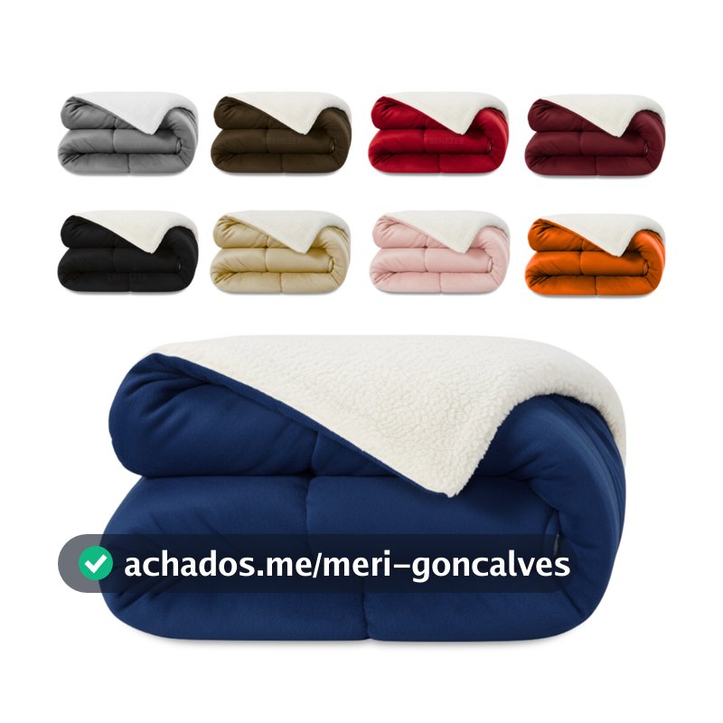 Edredom Coberdrom Cobertor Infantil, Solteiro, Casal E Queen Sherpa Dupla Face Macio Frio Premium