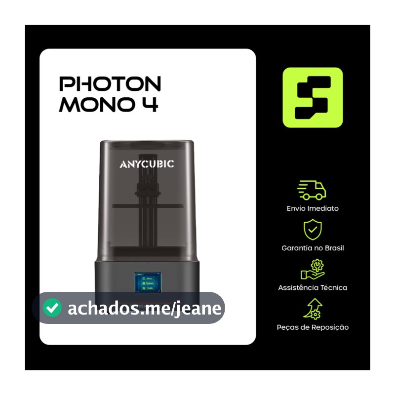 Impressora 3D Anycubic - Modelo Photon Mono 4 10K