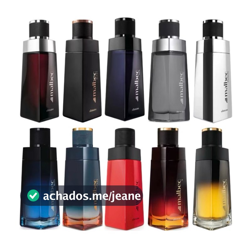 PERFUME MALBEC ORIGINAL 100ml OBOTICÁRIO ESCOLHA O SEU LANCAMENTO EDIÇÃO LIMITADA Malbec Eau De Parfum 90Ml Dia dos Pais
