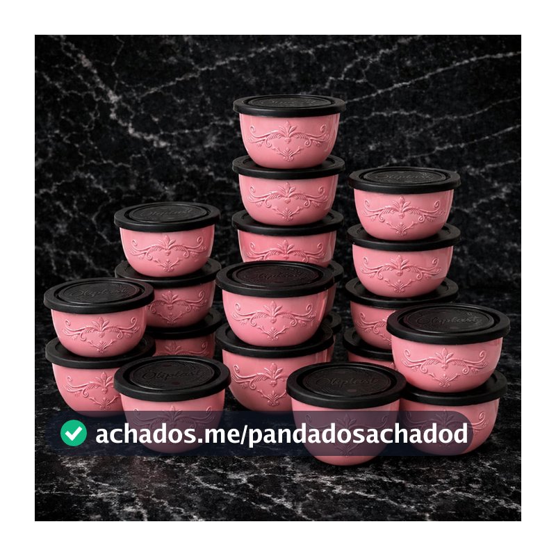kit potes tapoer vasilha BOLL  10 peças