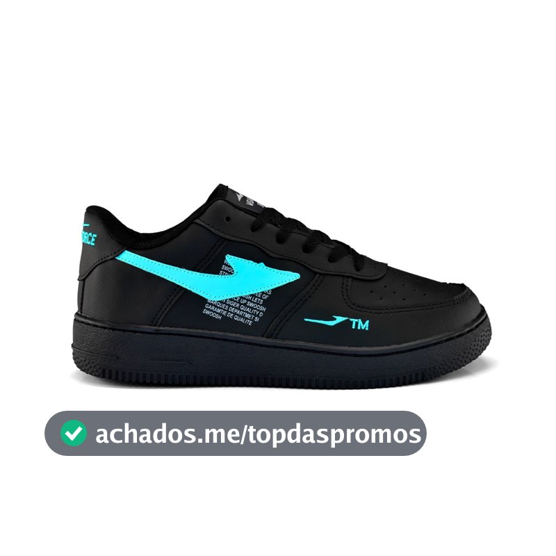 Tenis Masculino Casual Unissex Branco 34 Ao 43 Macio Confortável Branco Preto Cinza