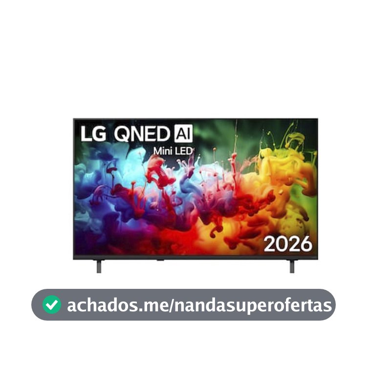 Smart TV 50 Polegadas QNED Mini LED AI 4K QNED70 webOS 2026 LG