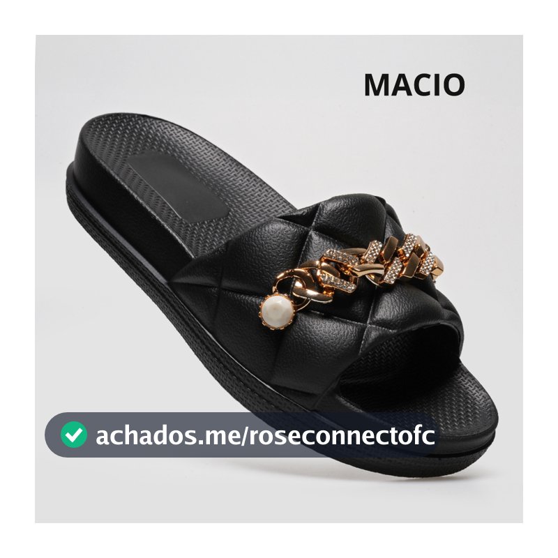 Slide Feminino Passeio Confortável