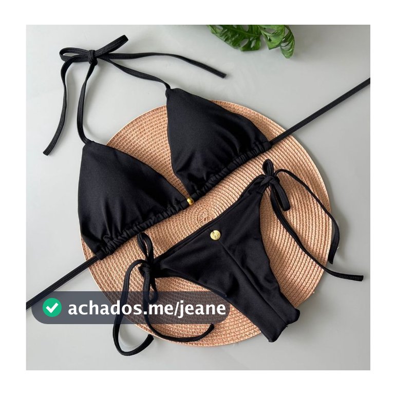 Biquíni Cortininha Amarração Lateral Moda Praia Verão 2026 Conjunto Feminino Ajuste Perfeito P ao GG