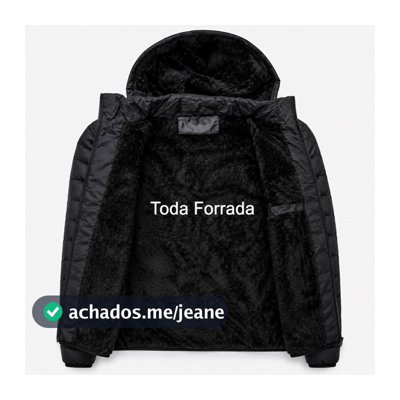 Jaqueta Masculina Forrada Peluciada do P ao G6