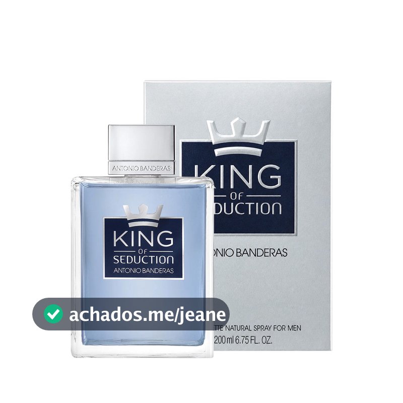 Antonio Banderas King os Seduction Eau de Toilette - Perfume Masculino 200ml