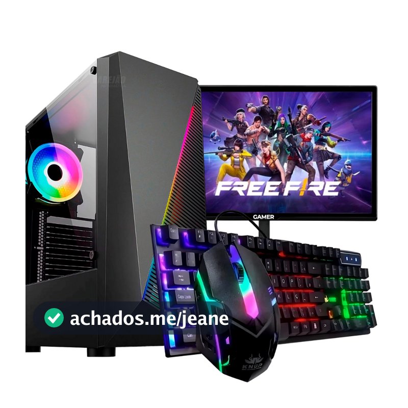 Computador Gamer I7 8gb Ssd 240gb + Wifi + GT 210 Nvidia