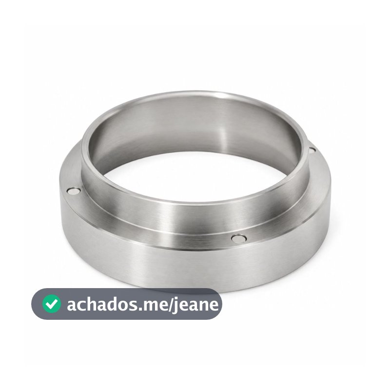 Funil Dosador Magnético 51mm Para Cafeteira de Café Expresso em Aço Inox Guiador de Café Moído no Porta-Filtro