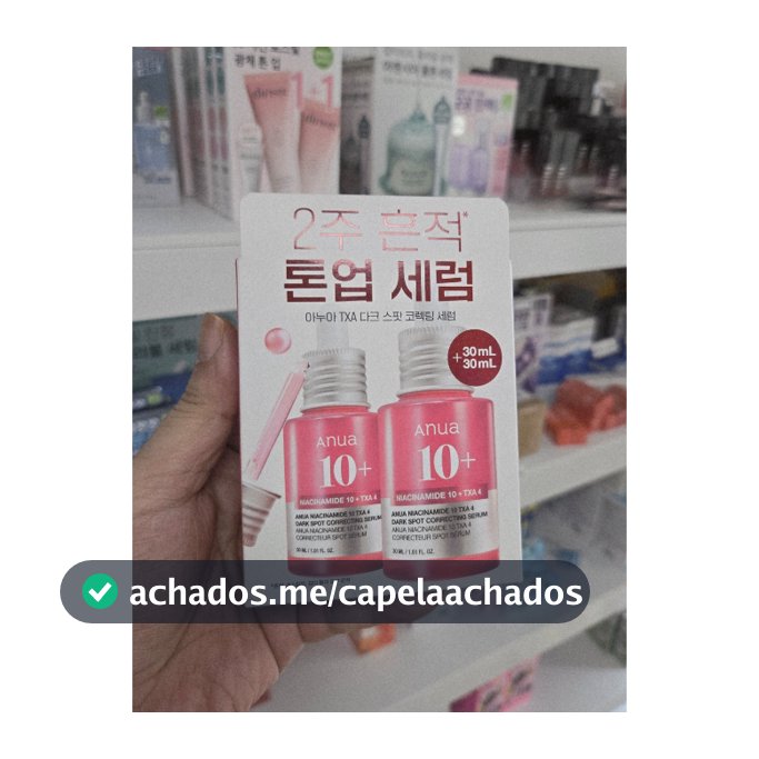 ANUA Niacinamida 10 TXA 4 Soro Corretor De Manchas Escuras 30ml + 30ml Envio Da Coreia