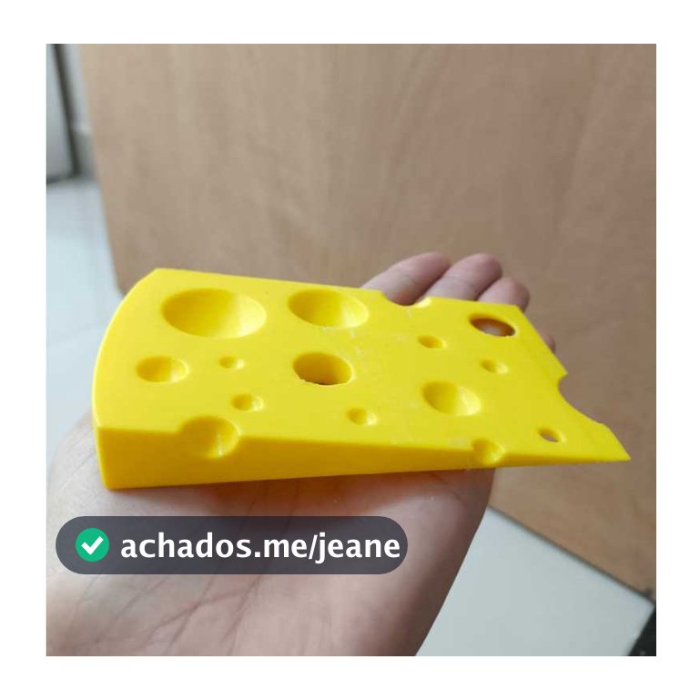 Trava de Porta Queijo -  Aparador - Peso Trava Porta - Cunha