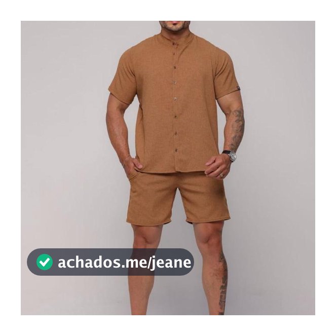 Conjunto Masculino Linho Premium
