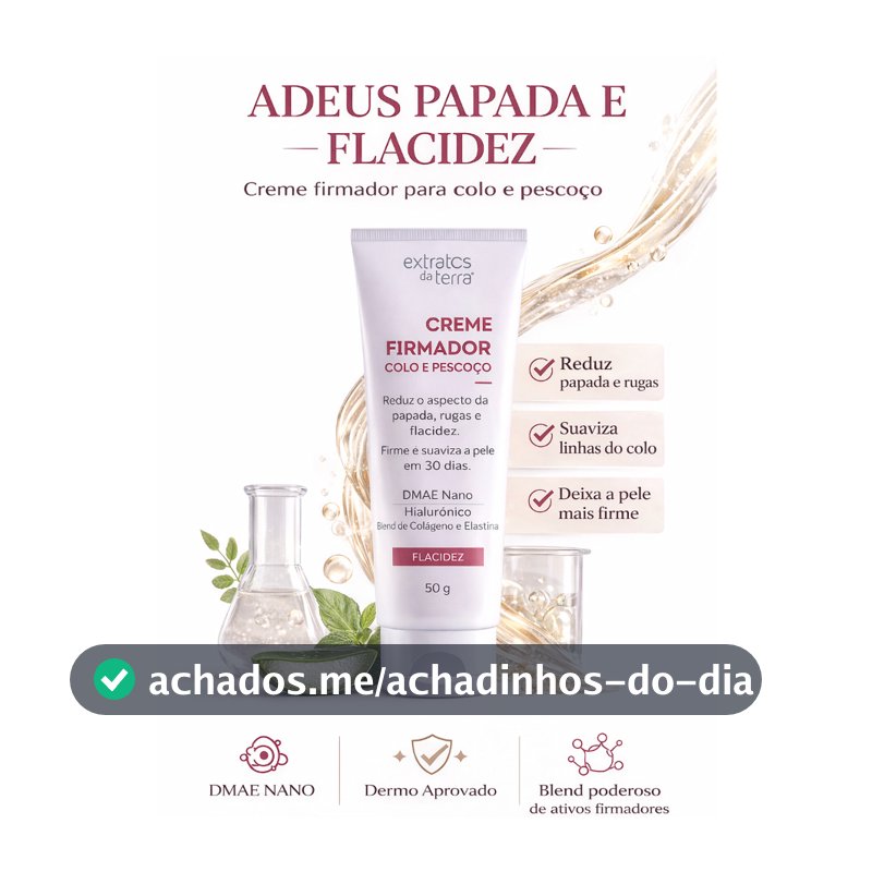 Creme Firmador Redutor de Papada
