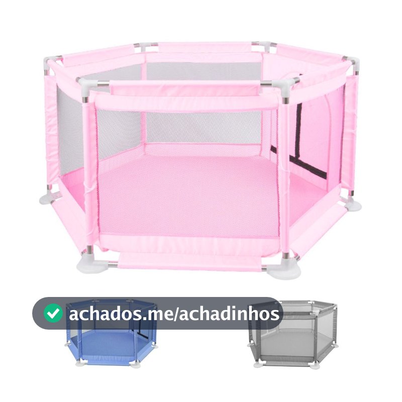 Cercadinho Para Bebê Chiqueirinho Infantil Portátil Menino Menina