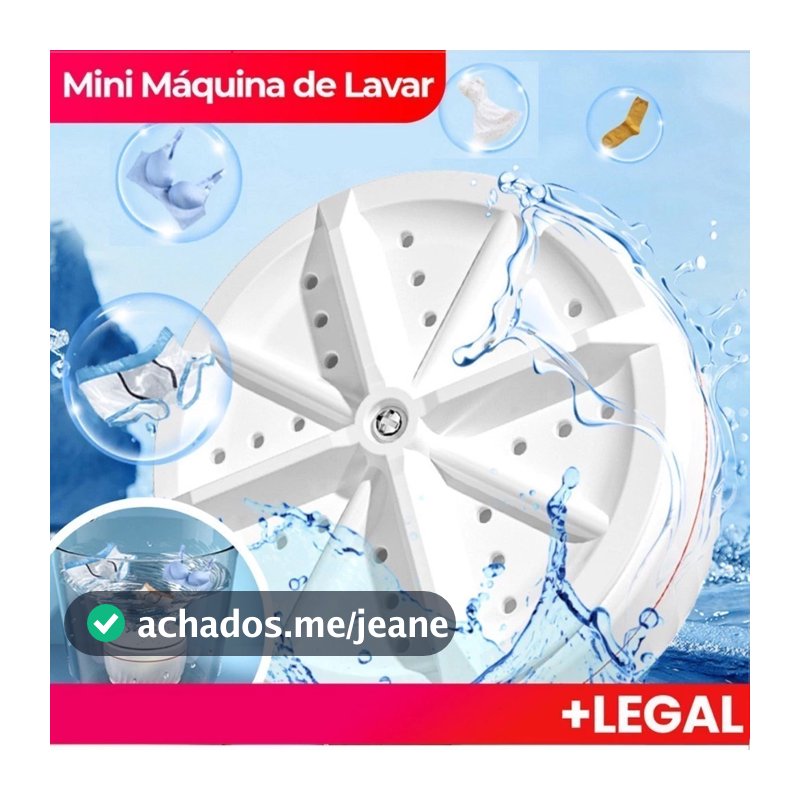 Mini Máquina de Lavar Roupas Panos Toalhas no Balde Portátil Ultrassônica Lavanderia USB Lava Louças Branco com USB