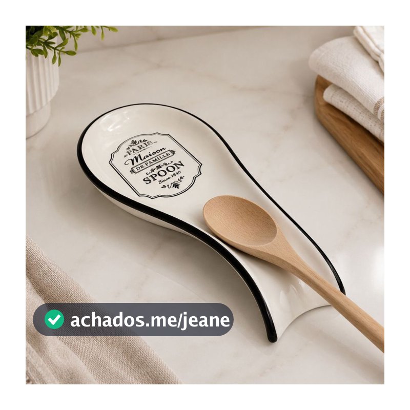Descanso Talher em Cerâmica 22cm Paris 26901 - Vencedor